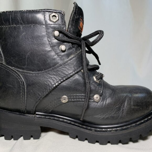 Harley-Davidson Black Women's Boots - Picture 8 of 14